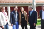 LA CONSEJERA DE FAMILIA E IGUALDAD DE OPORTUNIDADES Y LA PRESIDENTA DE LAS CORTES DE CASTILLA Y LEÓN VISITAN EL CENTRO MIRÓBRIGA DE CIUDAD RODRIGO