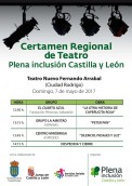 Certamen Regional de Teatro Plena inclusión Castilla y León en Ciudad Rodrigo