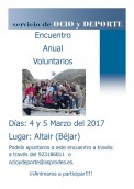 Convivencia anual del voluntariado de ASPRODES