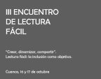 III ENCUENTRO DE LECTURA FÁCIL