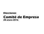 Elecciones al Comité de Empresa en ASPRODES